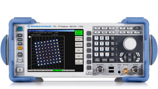 R&S羅德與施瓦茨 ETL 廣播電視信號(hào)分析儀，頻率范圍500 kHz to 3 GHz