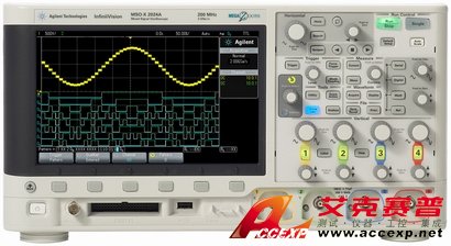 Agilent DSOX2024A示波器(200MHz、4通道)