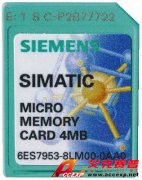 Siemens西門子 MMC FOR S7-300C 4MB  6ES79538LM000AA0