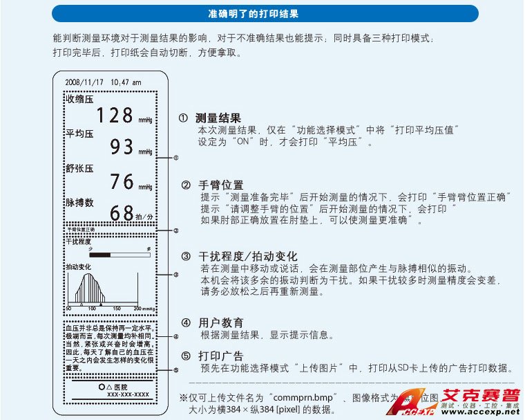 準確明了的打印結果