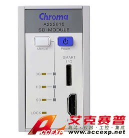 Chroma Model A222915 SDI 模塊圖片