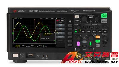 keysight是德 EDUX1052A 示波器：50 MHz，2 個模擬通道NEW!