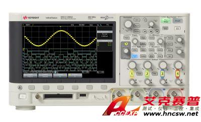 keysight是德 DSOX2004A 示波器：70 MHz，4 個(gè)模擬通道