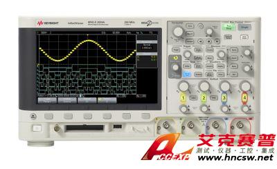 keysight是德 MSOX2014A 混合信號(hào)示波器：100 MHz，4 個(gè)模擬通道